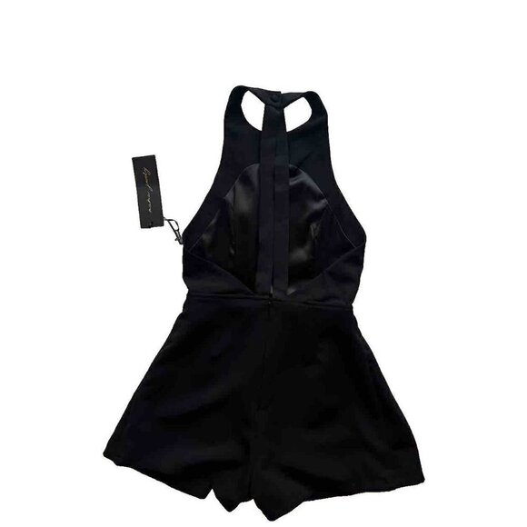 Nana Judy Nasty Gal Women's Black Isabella Cutaway Romper Size 8 $155 - Picture 8 of 16